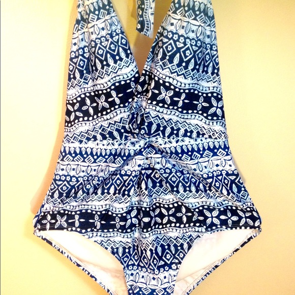 Jantzen One-piece Swimsuit size 14 - Picture 1 of 6